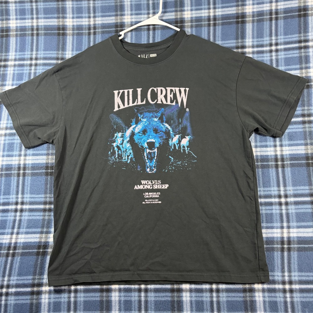 Kill Crew Wolves Among Sheep T-Shirt Mens Small Black Porrada Series Vol 1 Tee
